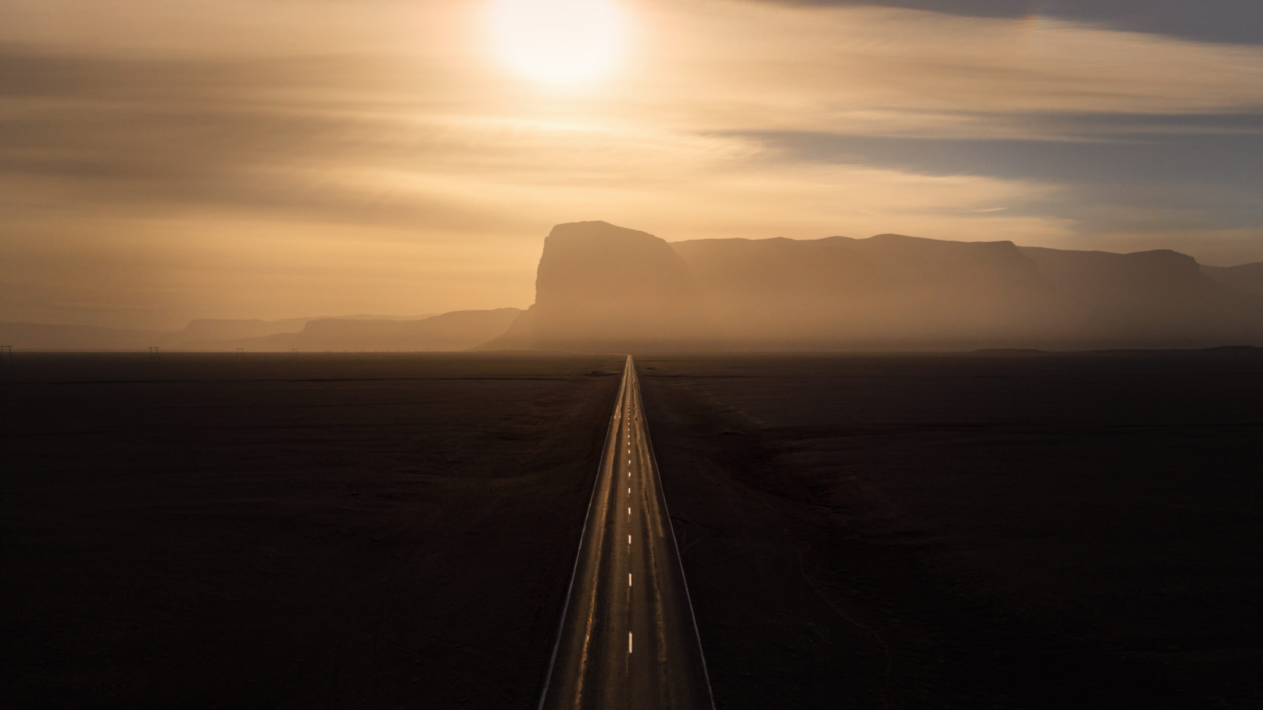 Endless Road into the Sunset